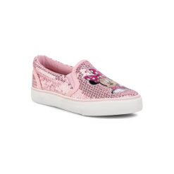 Mickey&Friends CP40-12DSTC. Różowe trampki dziewczęce z materiału. Za 59,99 zł.
