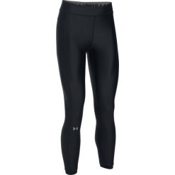 Spodnie dresowe damskie: Under Armour Spodnie damskie UA HG Armour Ankle Crop-BLK/BLK/MSV czarne r. S (1290782-001)