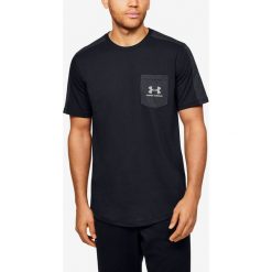 Under Armour Sportstyle Koszulka Czarny. Czarne podkoszulki męskie Under Armour, xl, bez wzorów, z bawełny, z krótkim rękawem. Za 171,95 zł.