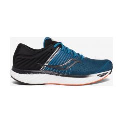 Saucony Triumph 17 Sneakers Czarny Niebieski. Niebieskie trampki męskie Saucony, bez wzorów, z materiału, bez zapięcia. Za 774,95 zł.