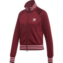 Adidas Originals Bluza Czerwony. Czerwone bluzy damskie adidas Originals, z haftami, z poliesteru, bez rękawów, bez kaptura. Za 269,95 zł.