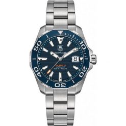 RABAT ZEGAREK TAG HEUER AQUARACER WAY211C.BA0928. Szare zegarki męskie TAG HEUER, ze stali. W wyprzedaży za 7450,00 zł.