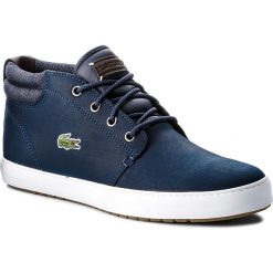 Sneakersy LACOSTE - Ampthill Terra 318 1 Cam 7-36CAM0005ND1 Nvy/Dk Blu. Niebieskie sneakersy męskie marki Lacoste, na co dzień, bez wzorów, ze skóry ekologicznej, bez zapięcia. W wyprzedaży za 339,00 zł.