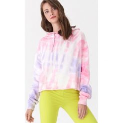 Bluza tie-dye z kapturem - Wielobarwny. Szare bluzy damskie House, s, bez wzorów, bez rękawów, z kapturem. Za 89,99 zł.