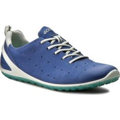 Półbuty ECCO - Biom Lite 80200354684 Royal/Shadow White. Niebieskie półbuty damskie ecco, na co dzień, bez wzorów, ze skóry, bez obcasa, na płaskiej podeszwie, bez zapięcia. W wyprzedaży za 319,00 zł.