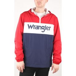 Wrangler Paul Pop-Over Kurtka Niebieski Czerwony. Czerwone płaszcze męskie Wrangler, na wiosnę, s, bez wzorów, z poliesteru, bez kaptura. Za 231,95 zł.