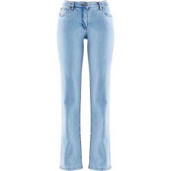 Dżinsy ze stretchem STRAIGHT, bestsellery bonprix jasnoniebieski. Jeansy damskie bonprix. Za 74,99 zł.