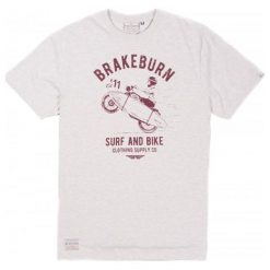 T-shirty męskie z nadrukiem: Brakeburn T-Shirt Męski Xl Szary