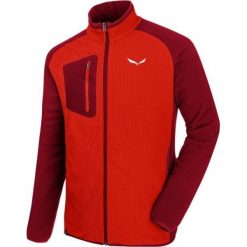 Bluzy męskie: Salewa Bluza męska Puez Plose 4 Pl M Fz pomarańczowa r. XXL (1650/4570)