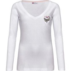 Koszulka "Dalia" w kolorze białym. Białe t-shirty damskie marki Nebulus, s, z długim rękawem. W wyprzedaży za 86,95 zł.