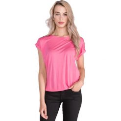 Tom Tailor Top Różowy. Różowe bluzki damskie Tom Tailor, m, bez wzorów, z elastanu, bez kołnierzyka. Za 154,95 zł.