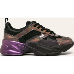 Steve Madden - Buty Motion. Czarne buty sportowe damskie Steve Madden, bez wzorów, z materiału, sportowe. Za 469,90 zł.