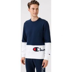 Champion Bluza Niebieski. Niebieskie bluzy męskie Champion, l, z haftami, z bawełny, bez kołnierzyka, bez rękawów, bez kaptura. Za 285,95 zł.