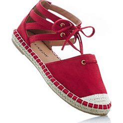 Tomsy damskie: Espadryle bonprix truskawkowy