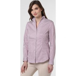 Franco Callegari - Bluzka damska, lila. Bluzki damskie Franco Callegari, bez wzorów, z bawełny, eleganckie, bez kołnierzyka, bez rękawów. Za 179,95 zł.