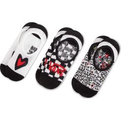 Zestaw 3 par stopek unisex VANS - Checkerboard Canoodle VN0A3NGR448 Multi. Czarne skarpetki damskie Vans, bez wzorów, z elastanu. Za 59,00 zł.