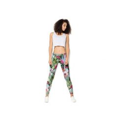 Legginsy CP-012 8. Legginsy sportowe damskie Colour pleasure, bez wzorów, z dzianiny, na fitness i siłownię. Za 109,00 zł.