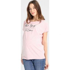 T-shirty damskie: JoJo Maman Bébé THE BEST SLOGAN TEE Tshirt z nadrukiem pink