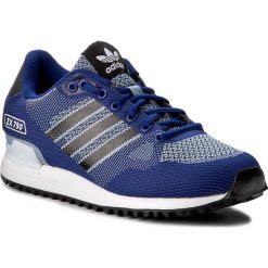Buty adidas - Zx 750 Wv BY9276 Mysink/Cblack/Ftwwht. Niebieskie półbuty damskie Adidas, bez wzorów, ze skóry ekologicznej, eleganckie, bez obcasa, na płaskiej podeszwie, bez zapięcia. W wyprzedaży za 299,00 zł.