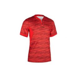 KOSZULKA do rugby R500 męska. Czerwone koszulki męskie OFFLOAD, xl, bez wzorów, z poliesteru, bez kołnierzyka, bez rękawów. Za 89,99 zł.
