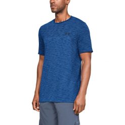Under Armour Vanish Seamless Koszulka Niebieski. Niebieskie podkoszulki męskie Under Armour, l, bez wzorów, z poliesteru, bez kołnierzyka, z krótkim rękawem, krótkie. Za 206,95 zł.