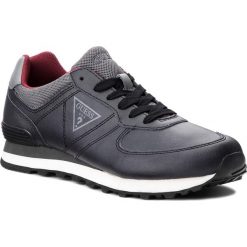 Sneakersy GUESS - FMCHA4 LEA12 BLACK. Czarne sneakersy męskie Guess, bez zapięcia. W wyprzedaży za 249,00 zł.