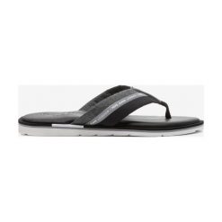 Pepe Jeans Barrel Reflective Japonki Czarny. Czarne klapki męskie Pepe Jeans, w paski, z jeansu. Za 197,95 zł.