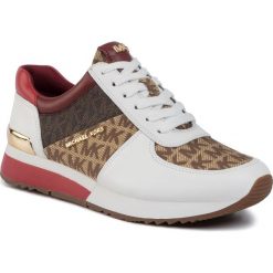 Sneakersy MICHAEL MICHAEL KORS - Allie Trainer 43F9ALFS2Y Bg/Beony. Pomarańczowe półbuty damskie MICHAEL Michael Kors, ze skóry ekologicznej. Za 749,00 zł.