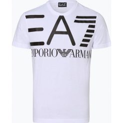 EA7 Emporio Armani - T-shirt męski, czarny. Czarne t-shirty męskie marki EA7 Emporio Armani, m, z nadrukiem. Za 329,95 zł.
