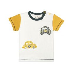 Nini Koszulka Chłopięca 74 Biała. Białe t-shirty chłopięce Nini, bez wzorów, z bawełny, z krótkim rękawem. Za 33,00 zł.