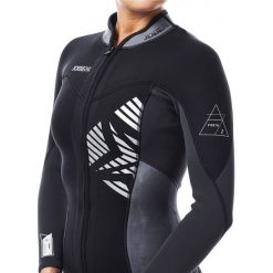 Bomberki damskie: JOBE Kurtka damska neoprenowa kurtka Porto Jacket Czarna r. XL