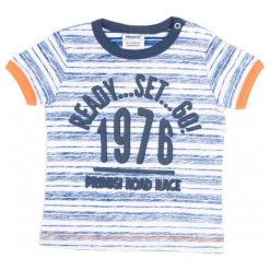 T-shirty chłopięce: Primigi T-Shirt Chłopięcy 74 Niebieski