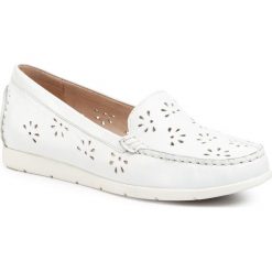 Półbuty CAPRICE - 9-24551-24 White Nappa 102. Białe półbuty damskie Caprice, ze skóry. Za 249,90 zł.