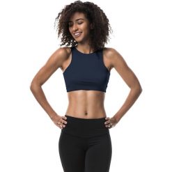 Cardio Bunny - Top Blue Sunset. Niebieskie topy damskie Cardio Bunny, s, bez wzorów, z dzianiny, bez rękawów. W wyprzedaży za 89,90 zł.