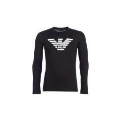 T-shirty z długim rękawem Emporio Armani YOULANE. Czarne t-shirty męskie Emporio Armani, s, bez wzorów, bez kołnierzyka, długie. Za 263,20 zł.