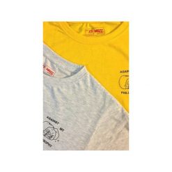 Girl Only : Philosophy yellow & ash gray. Żółte t-shirty damskie marki Mszz, xs, bez wzorów, z bawełny, bez kołnierzyka. Za 80,00 zł.