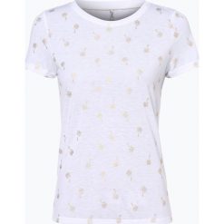 ONLY - T-shirt damski, beżowy. Brązowe t-shirty damskie marki ONLY, s, bez wzorów, bez kołnierzyka. Za 79,95 zł.