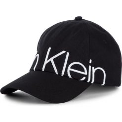 Czapka z daszkiem CALVIN KLEIN - Bind Embroidery Cap K60K605399 001. Czarne czapki męskie Calvin Klein, bez wzorów, z bawełny. W wyprzedaży za 129,00 zł.