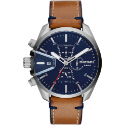 Biżuteria i zegarki: Zegarek DIESEL - Ms9 Chrono DZ4470 Brown/Silver