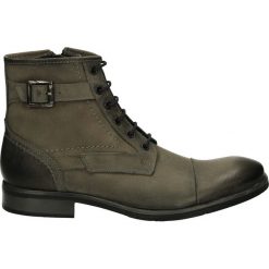 Botki męskie - A025-303N GRI. Szare botki męskie marki Venezia, z gumy. Za 249,00 zł.