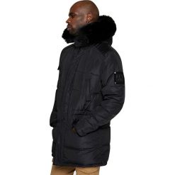 Parka "Swing Wisner" w kolorze czarnym. Czarne parki męskie Redskins, xl, bez wzorów, bez kaptura. W wyprzedaży za 395,95 zł.