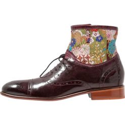Botki męskie: Melvin & Hamilton PATRICK Botki sznurowane burgundy/gold