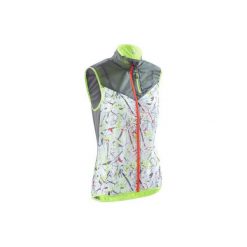 Kamizelka do biegania Trail damska. Szare kamizelki damskie marki KALENJI, z elastanu. W wyprzedaży za 39,99 zł.