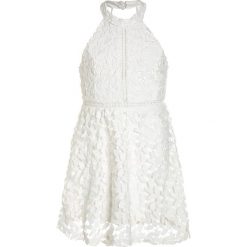 Sukienki dziewczęce z falbanami: Bardot Junior LEAF DRESS Sukienka koktajlowa white