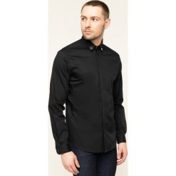 Koszula Just Cavalli S03DL0235. Czarne koszule męskie Just Cavalli, s, bez wzorów, casualowe, bez kołnierzyka, bez rękawów. W wyprzedaży za 499,00 zł.