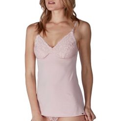 Koszulka damski Skiny Refined Maternity 085106. Koszulki damskie Skiny, bez wzorów, bez kołnierzyka, bez rękawów. Za 159,00 zł.