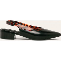 Melissa - Baleriny Cleo. Czarne baleriny damskie Melissa, bez wzorów, z materiału, bez obcasa, na obcasie. Za 399,90 zł.