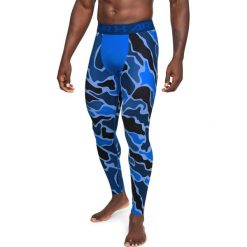 Under Armour HeatGear® Armour 2.0 Legginsy Niebieski. Niebieskie spodnie męskie Under Armour, m, bez wzorów, z elastanu. Za 206,95 zł.