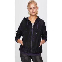 Desigual Sport - Bluza. Czarne bluzy sportowe damskie marki Desigual Sport, s, bez wzorów, z bawełny, bez rękawów, z kapturem. Za 249,90 zł.