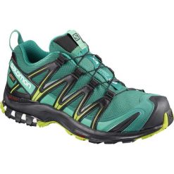 Buty trekkingowe damskie: Salomon Buty damskie XA Pro 3D GTX Deep Lake/Black/Lime r. 40 2/3 (400916)